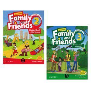 کتاب Family And Friends Second Edition اثر Tamzin Thompson And Naomi Simmons انتشارات الوندپویان جلد 2 و 3