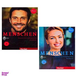 کتاب Menschen A2 اثر جمعی از نویسندگان انتشارات اشتیاق نور دو جلدی