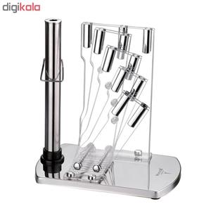 سرویس چاقو آشپزخانه 10 پارچه وینر کد WB7335 به همراه چاقو تیزکن