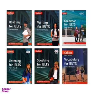 کتاب Collins English For Exams For Ielts اثر جمعی از نویسندگان انتشارات هدف نوین 6 جلدی