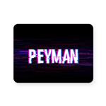 برچسب تاچ پد دسته بازی پلی استیشن 4 ونسونی طرح PEYMAN