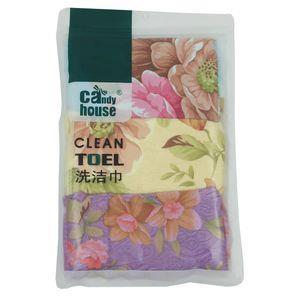 دستمال آشپزخانه کندی هویس طرح گل کد 32039 مجموعه 3 عددی
