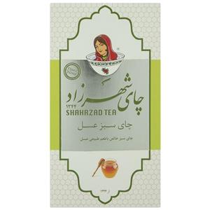 چای سبز عسل شهرزاد بسته 200 گرمی Shahrzad Honey Green Tea Gr 