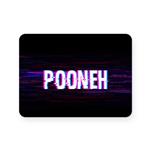 برچسب تاچ پد دسته بازی پلی استیشن 4 ونسونی طرح Pooneh
