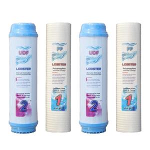 فیلتر دستگاه تصفیه کننده آب لابستر مدل 1/2-001 مجموعه 4 عددی