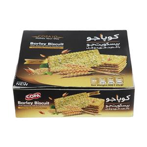 بیسکوییت جو کوپا با تزیین کنجد و شوید و هل - 900 گرم