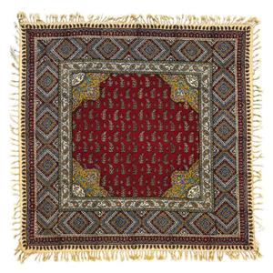 قلمکاری  رومیزی قلمکار عطریان طرح پته ترنج کد G326 -