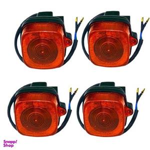 چراغ راهنما LED موتور سیکلت کد 50 مناسب برای موتور های هندا CDI بسته 4 عددی