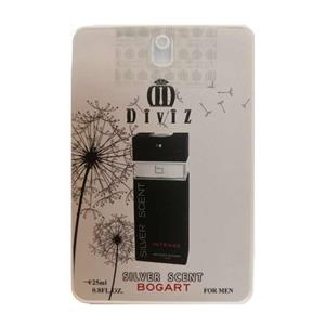 عطر جیبی مردانه دیوایز سیلور سنت بوگارت حجم 25 میلی لیتر