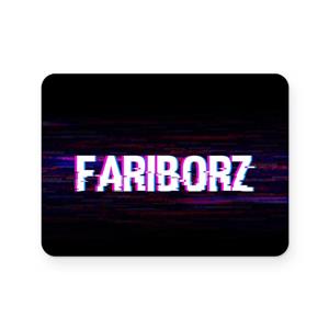 برچسب تاچ پد دسته پلی استیشن 4 ونسونی طرح Fariborz 