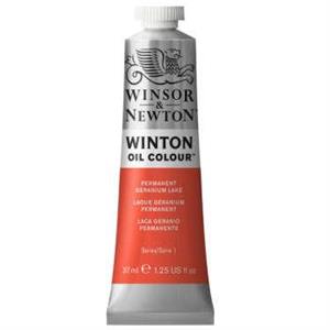 رنگ روغن وینزور اند نیوتون مدل PERMANENT GERANIUM LAKE 22 حجم 37 میلی لیتر