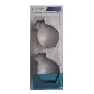 کاتر شیرینی پزی بهگز مدل انار مجموعه 2عددی