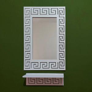 آینه خونه خاص مدل Versace به همراه شلف دیواری