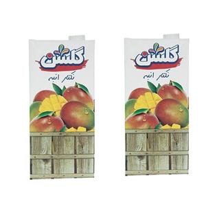 نکتار انبه گلشن -1 لیتر بسته 2 عددی
