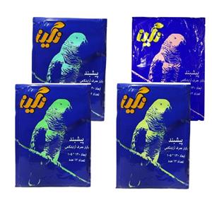 پیش بند یکبار مصرف آرایشگاهی نگین مدل N1 بسته 4 عددی