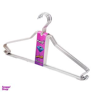 چوب لباسی الماس مدل St - diamo 6 بسته بندی 6 عددی