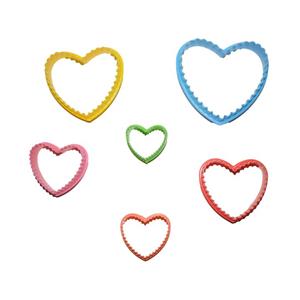 کاتر شیرینی پزی مدل Heart مجموعه 6 عددی