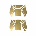MAHOOT Matte-Gold Sticker for PS5 Controller Pack of 2