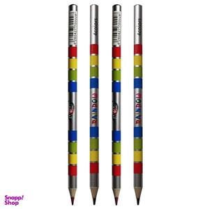 مداد ام جی ام مدل RAINBOW بسته 4 عددی