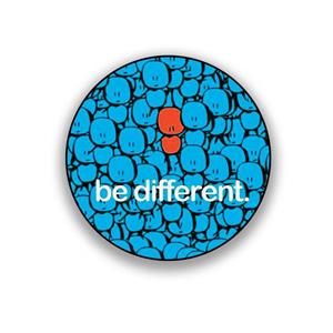 زیر لیوانی طرح انگیزشی be different