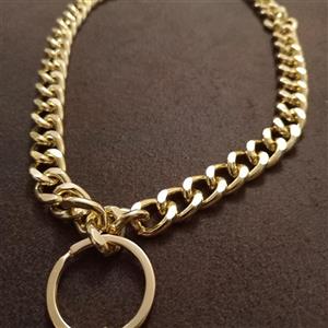 زنجیر سگ و گربه طرح کارتیر مدل تک حلقه