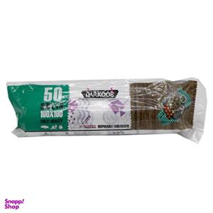 سفره یک بار مصرف دارکوب مدل هندسی رول 50 متری