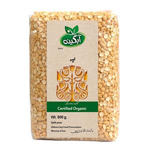 لپه آبگینه - 900 گرم Abgineh Organic Split Pea - 900 gr