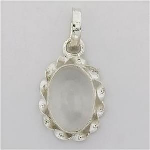 آویز گردنبند نقره زنانه سلین کالا مدل دُر نجف ce-As150