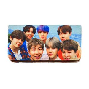 کیف پول دخترانه مدل بی تی اس کد kk-kpbz-001