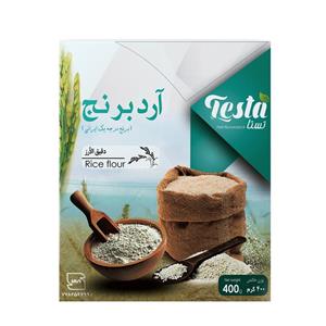 آرد برنج ایرانی تستا 400گرم Testa Iranian rice flour 400 grams 