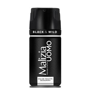 اسپری خوشبو کننده بدن مردانه مالیزیا مدل Black Wild حجم 150 میلی لیتر 