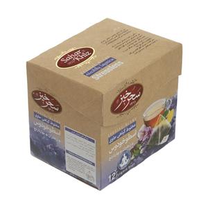 دمنوش مخلوط گیاهی اسطوخودوس سحر خیز  - بسته 12 عددی