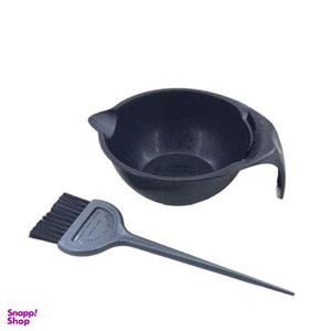 کاسه رنگ مو مدل Fashion به همراه برس رنگ مو مدل Hum