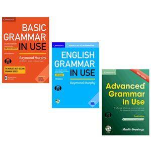 کتاب Grammar In Use اثر جمعی از نویسندگان انتشارات الوندپویان سه جلدی