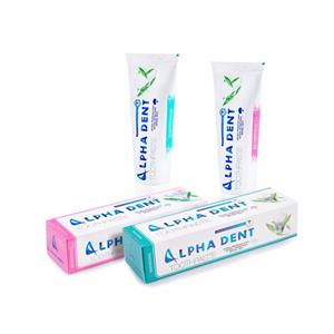 خمیر دندان آلفادنت مدل Sensitive و whitening  حجم 75 میلی لیتر