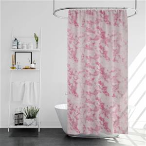 پرده حمام پیسو مدل BZ-21 سایز  180×200 سانتی متر