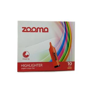 ماژیک علامت گذار زوما کد HL60300 بسته 10 عددی