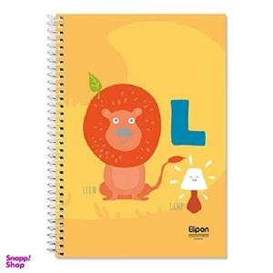 دفتر زبان 40 برگ الیپون کد 2901339