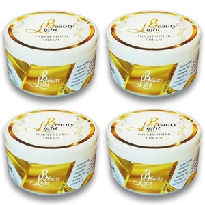 کرم آبرسان و مرطوب کننده لایت بیوتی مدل آرگان شی باتر حجم 200 میلی لیتر مجموعه 4 عددی