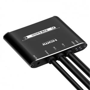 کی وی ام سوئیچ 2 کانال USB/HDMI لایمستون مدل LimeStone LS-HKC0201 