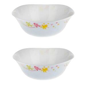 کاسه سالاد پارس اپال مدل Bird کد 440 بسته 2 عددی