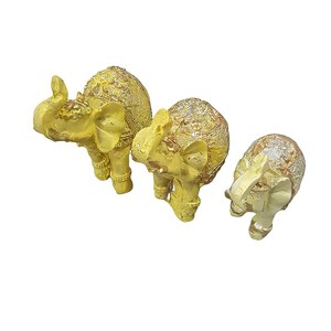 مجسمه مدل فیل کد PO90 مجموعه 3 عددی