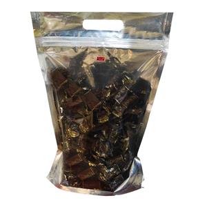 شکلات تلخ با مغزی کرم فندقی گل سرخ شیرین عسل - 500 گرم