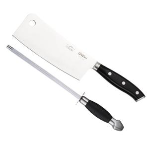 ساطور جی فی نی مدل XD2 به همراه چاقو تیزکن