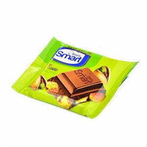 شکلات شیری با مغزی خلال پسته پلنتی شیرین عسل - 500 گرم