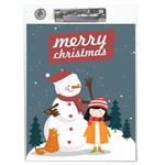 تخته شاسی طه چوب  مدل snowman01 سایز A4