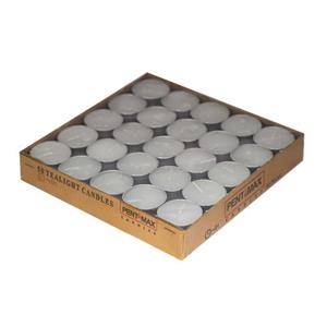 شمع وارمر پنت مکس مدل White Candles بسته 50 عددی