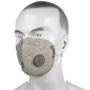 ماسک سوپاپ دار فرش ایر مدل Carbon Active بسته 120 عددی Fresh Air Carbon Active Mask With Valve Pack Of 120