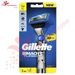 دستگاه ژیلت مچ تری توربو با یک یدک اضافی mach3 turbo 3D gillette