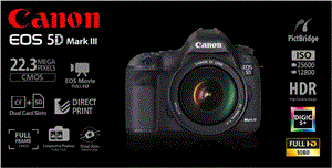 دوربین عکاسی دیجیتال کانن مدل EOS 5D Mark III Canon EOS 5D Mark III Body Camera